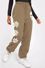 Simply Love Simply Love Full Size Drawstring Flower & Skull Graphic Long Sweatpants Woman Sweatpants