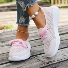 Breathable Mesh Sneakers Pink Woman Sneakers