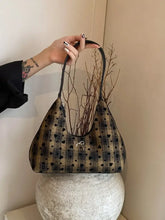 Bow Moon Shape Shoulder Bag Khaki One Size Shoulder Bags
