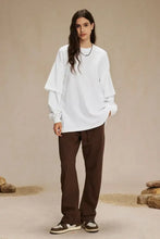 Men's Round Neck Long Sleeve T-Shirt Mens Tops