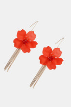 Flower Shape Acrylic Dangle Earrings Earrings
