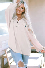 Collared Neck Half Button Long Sleeve Blouse Woman Blouses