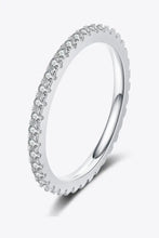 Curious Time 925 Sterling Silver Moissanite Ring Silver Rings