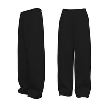 Men's Drawstring Straight-Leg Sweatpants Black XL Woman Sweatpants