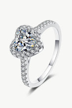 1 Carat Moissanite Heart-Shaped Ring Rings