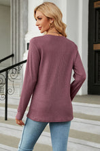 V-Neck Long Sleeve Blouse Woman Blouses