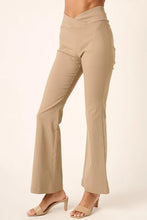 Mittoshop Surplice V Waist Flare Pants