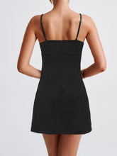 Contrast Mini Cami Dress Cocktail Dress