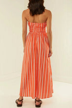 Striped Square Neck Cami Dress