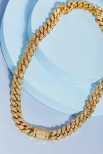 Brass Curb Chain Necklace Necklaces
