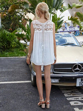 Ivy Lane Full Size Spliced Lace Round Neck Tank Tanks & Camis