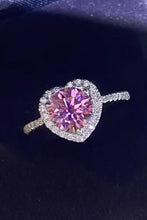 Lifelong Journey 1 Carat Moissanite Heart Ring Rings