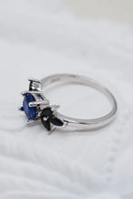 Spinel Zircon Leaf Ring Rings