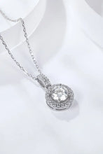 2 Carat Moissanite Round Pendant Necklace Necklaces