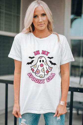 IN MY SPOOKY ERA Graphic T-Shirt White