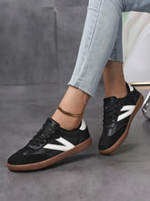 Contrast Round Toe Sneakers Woman Sneakers