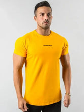 Men's Plus Size Letter Round Neck Short Sleeve T-Shirt Mens Tops