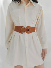 PU Elastic Wide Belt Belts