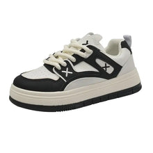 Round Toe Lace Up Sneakers Woman Sneakers
