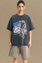 Men's Graphic Round Neck Half Sleeve T-Shirt