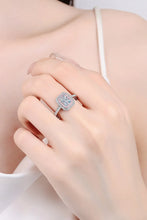 1 Carat Moissanite 925 Sterling Silver Ring Silver