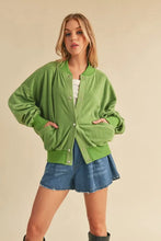 Aemi + Co Snap Down Drop Shoulder Brushed Jacket Woman Outerwear