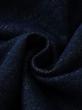 Men's Wide-Leg Denim Shorts Denim Shorts