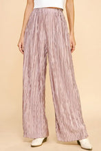 Davi & Dani Geo-pleated Elastic Waistband Pants Woman Pants