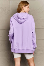 Full Size Drawstring Long Sleeve Hoodie Woman Sweatshirts