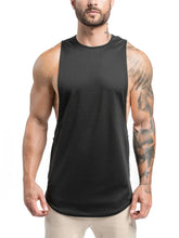 Men's Plus Size Round Neck Tank