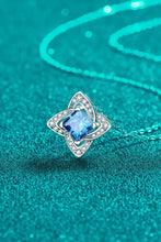 1 Carat Moissanite Floral Pendant Necklace Necklaces