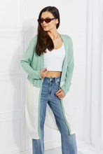 Culture Code Until You Came Color Block Duster Cardigan Woman Outerwear