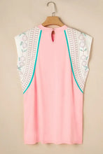 NASHVILLE Printed Patchwork Tank Tanks & Camis