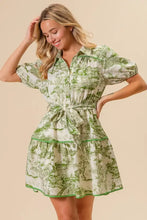 BiBi Woven Printed Tiered Dress Casual Dresses