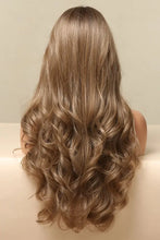 13*2" Lace Front Wigs Synthetic Long Wave 26" 150% Density in Golden Brown Hair