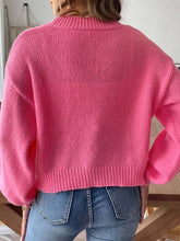 Open Front Drop Shoulder Cardigan