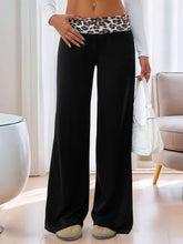 High Waist Leopard Pants