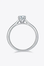 Moissanite 925 Sterling Silver Solitaire Ring Rings