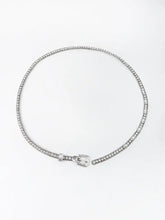 Rhinestone Metal Belt Silver One Size Belts