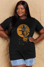 Simply Love Full Size Holloween Theme Graphic Cotton T-Shirt Woman T Shirts