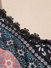 Geometric Paisley Print Cami Mini Dress Woman Casual Dress