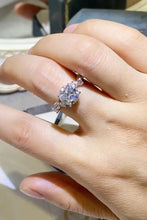 2 Carat Moissanite 925 Sterling Silver Ring Rings