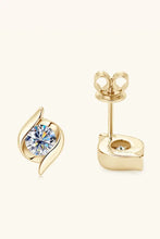 1 Carat Moissanite 925 Sterling Silver Stud Earrings Earrings