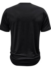 Men's Full Size Classic Fitted Crew Neck T-Shirt Plus Size