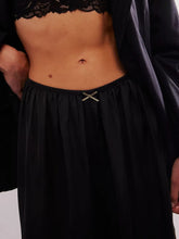 Lace Detail Wide Leg Pants