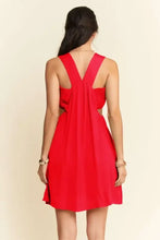 Davi & Dani Washed Satin Cutout Skirt Bandeau Mini Dress Casual Dresses