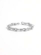925 Sterling Silver Knot Shape Open Ring Silver Rings