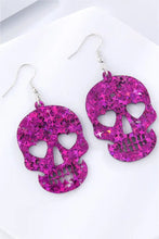 Acrylic Skull Drop Earrings Earrings