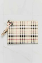 Carry Your Love Plaid Wristlet Handbags