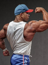 Men's Plus Size Graphic Round Neck Tank